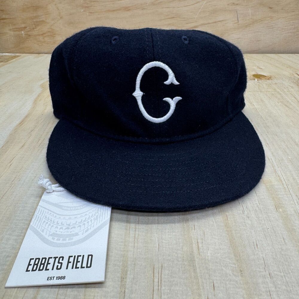 NEW Connecticut UConn Huskies Ebbets Field Flannels 1957 Fitted Cap sz 7 1/2
